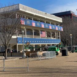 Presidential Inaugural Reviewing Stands
